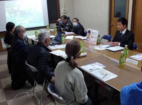 自治会との意見交換の様子