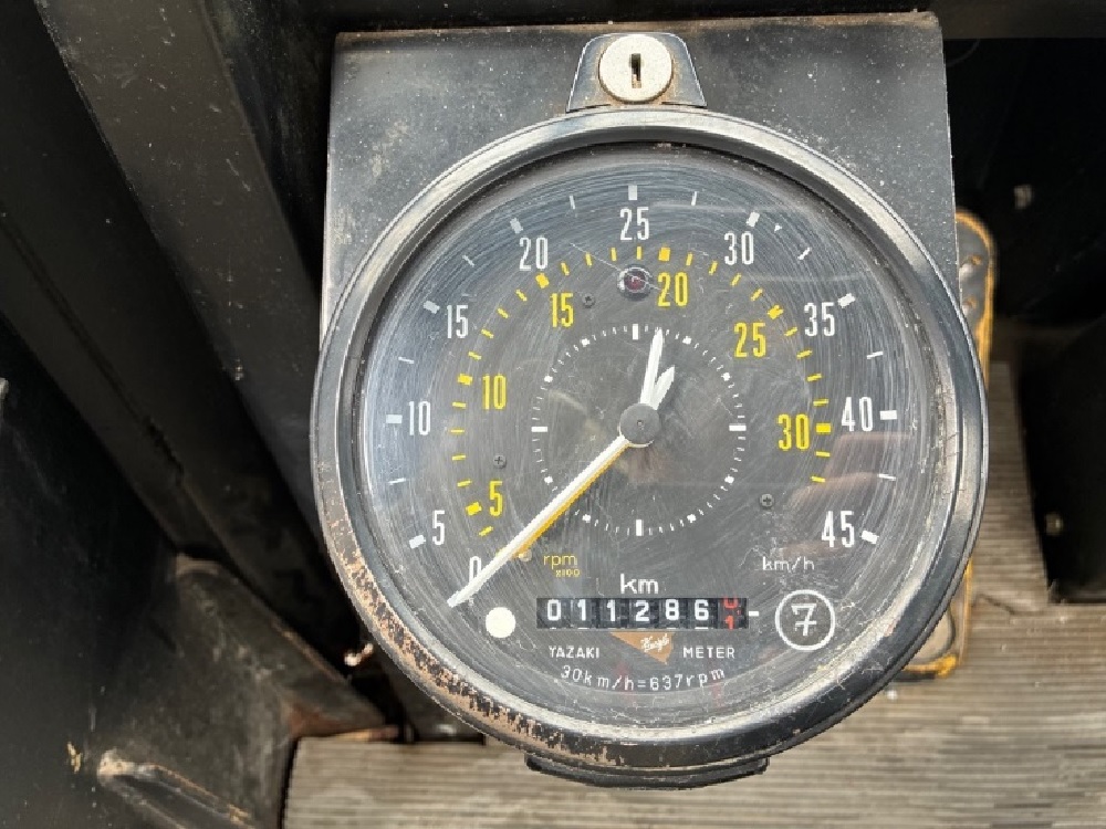 物品番号1大型特殊自動車のODOメーターの画像
