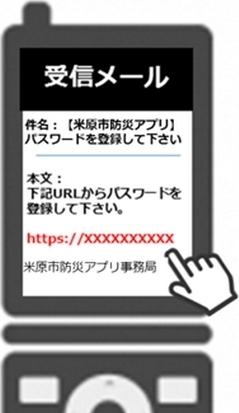 携帯電話画面イメージ