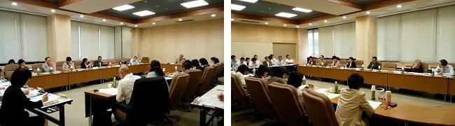 滋賀県高齢化対策審議会の様子の写真