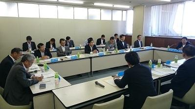 滋賀県市長会議の様子の写真