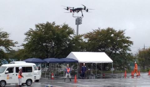 ドローンによる訓練