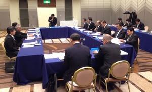 滋賀県市長会議定例会の様子の写真