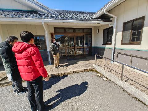 柏原の田園交流センター視察