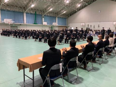 第39回滋賀県立伊吹高等学校入学式