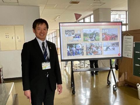 視察の様子