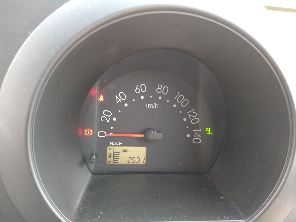 物品番号5消防ポンプ積載車5内観ODOメーターの画像