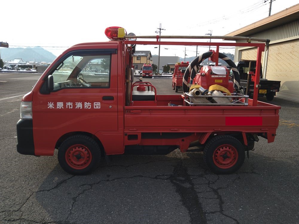 物品番号1消防ポンプ積載車1外観左側面の画像