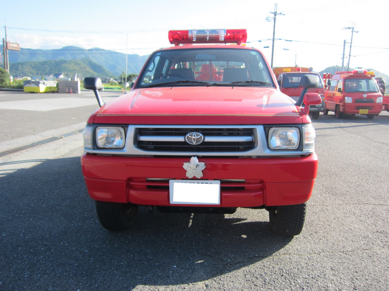 物品番号3消防ポンプ積載車3外観正面の画像