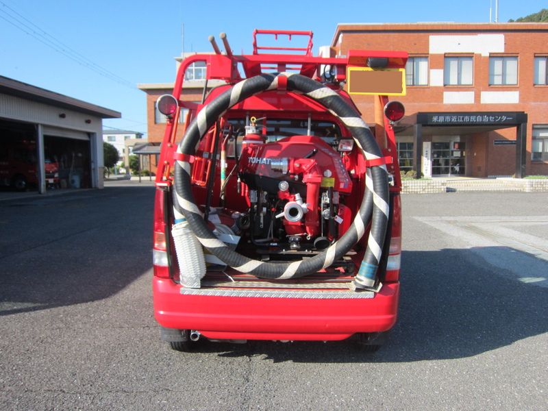 物品番号4消防ポンプ積載車4外観背面の画像