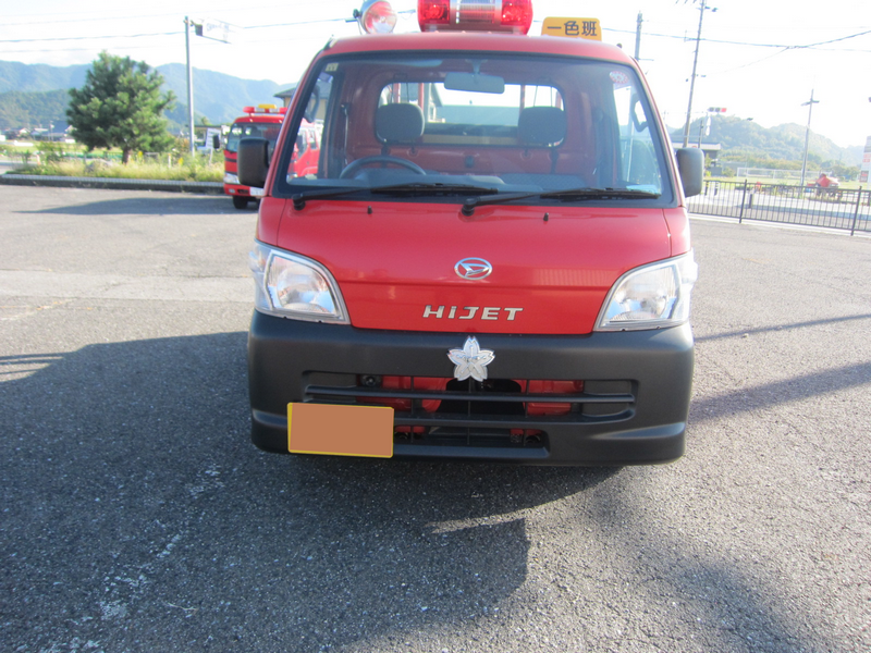 物品番号5消防ポンプ積載車5外観正面の画像