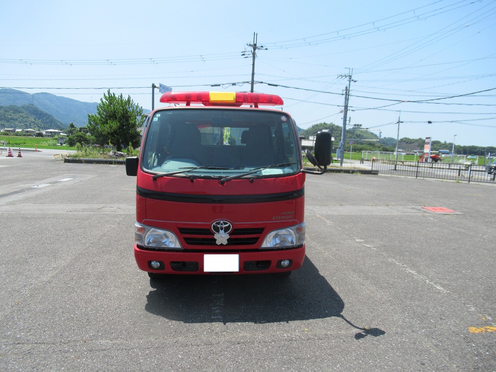 物品番号1消防ポンプ積載車1外観正面の画像