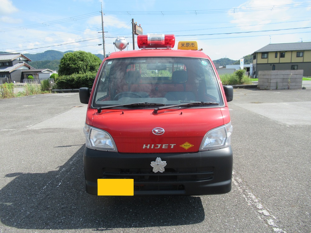 物品番号2消防ポンプ積載車2外観正面の画像