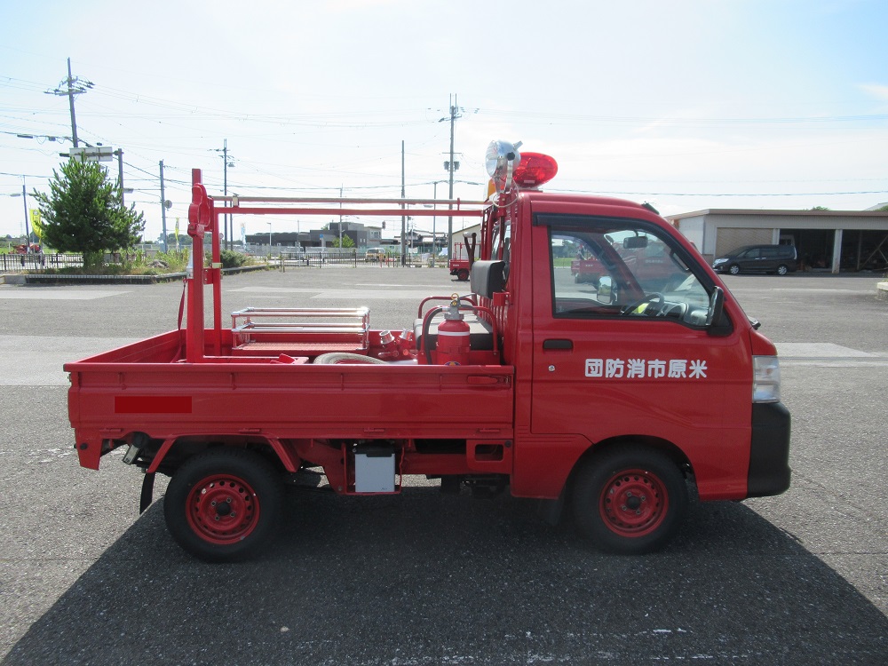 物品番号2消防ポンプ積載車2外観右側面の画像