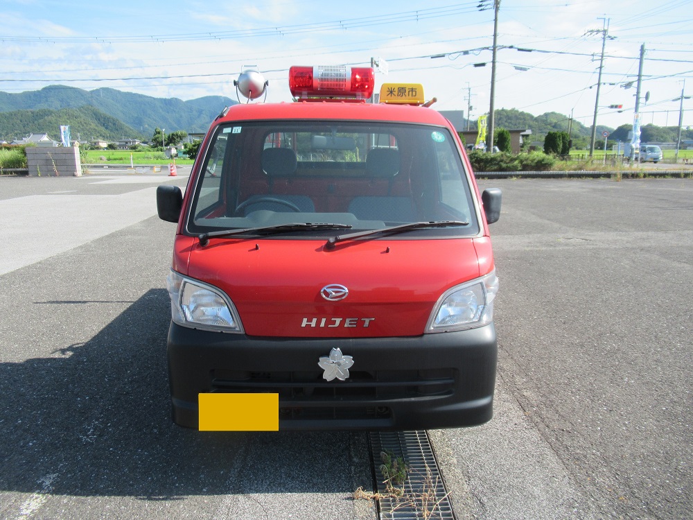 物品番号5消防ポンプ積載車5外観正面の画像