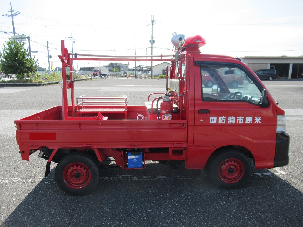 物品番号6消防ポンプ積載車6外観右側面の画像